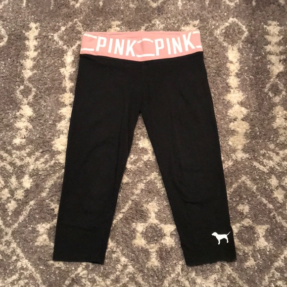 PINK Victoria's Secret Pants - Victoria’s Secret Pink Yoga Capri